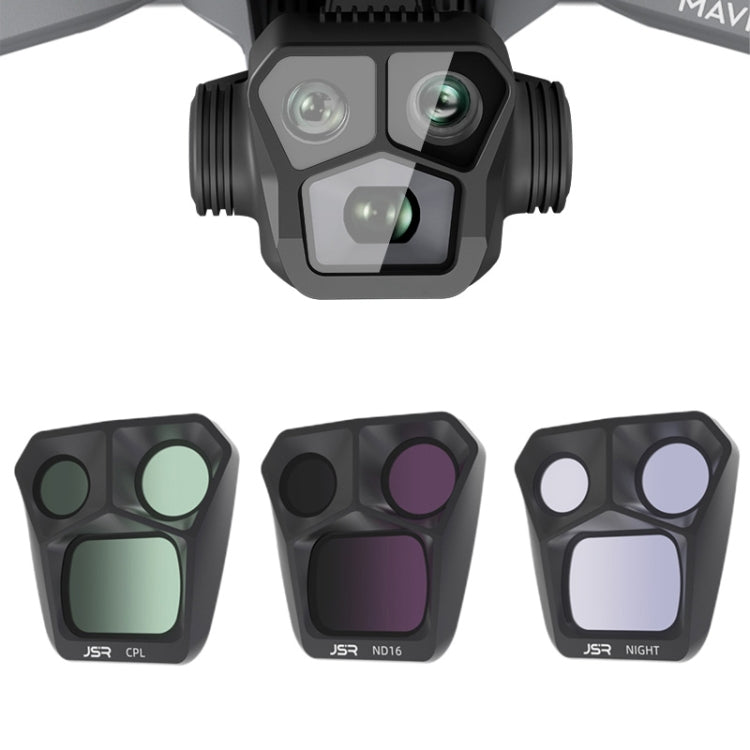 JSR GB 3 in 1 CPL ND8 ND16 Lens Filter, 3 in 1 CPL ND For DJI Mavic 3 Pro JSR GB 3 in 1 CPL ND8 ND16 Lens Filter, 3 in 1 CPL ND For DJI Mavic 3 Pro